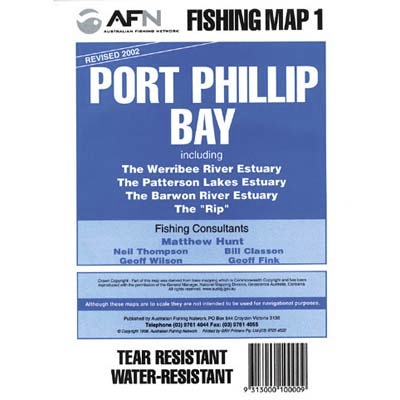 AFN Port Phillip Bay Fish Map