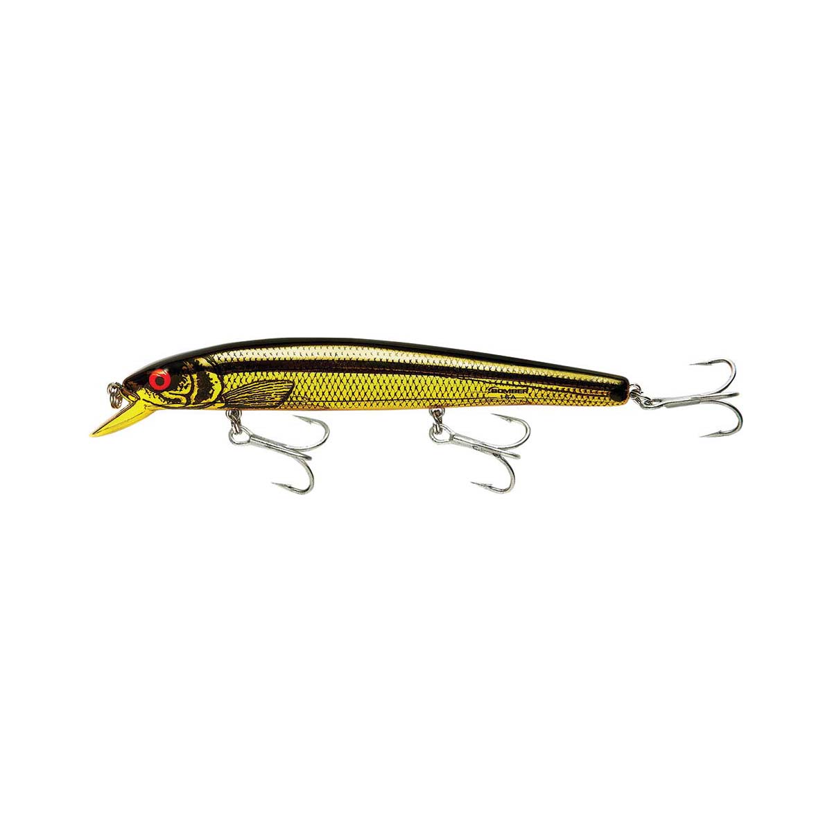 Bomber 16A Saltwater Hard Body Lure 15cm Gold Chrome