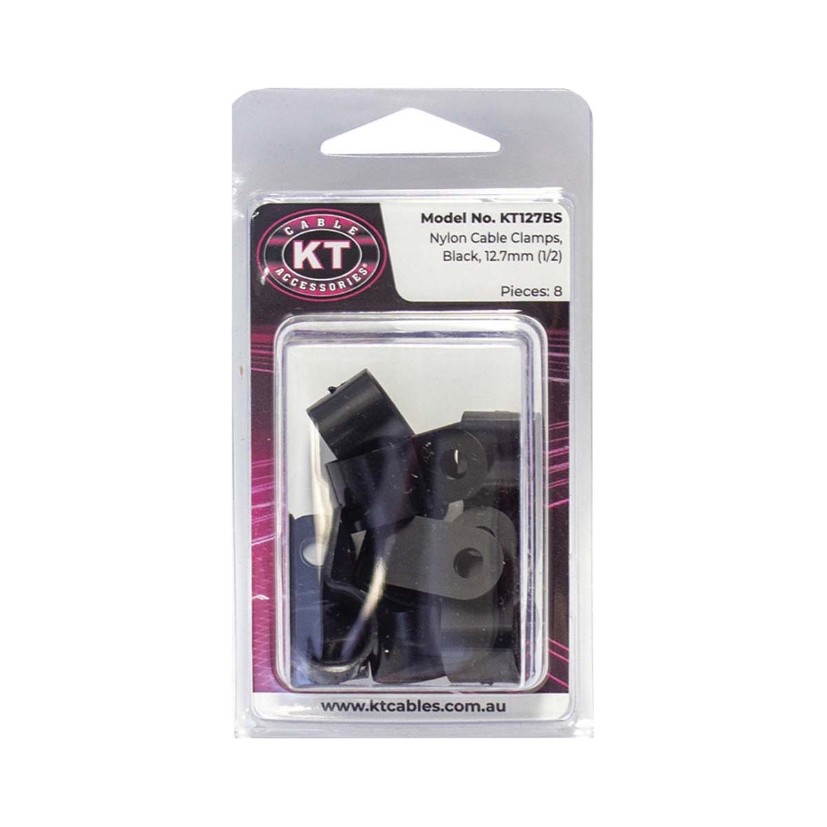 KT Cables Cable Protection Clamps 8 Pack