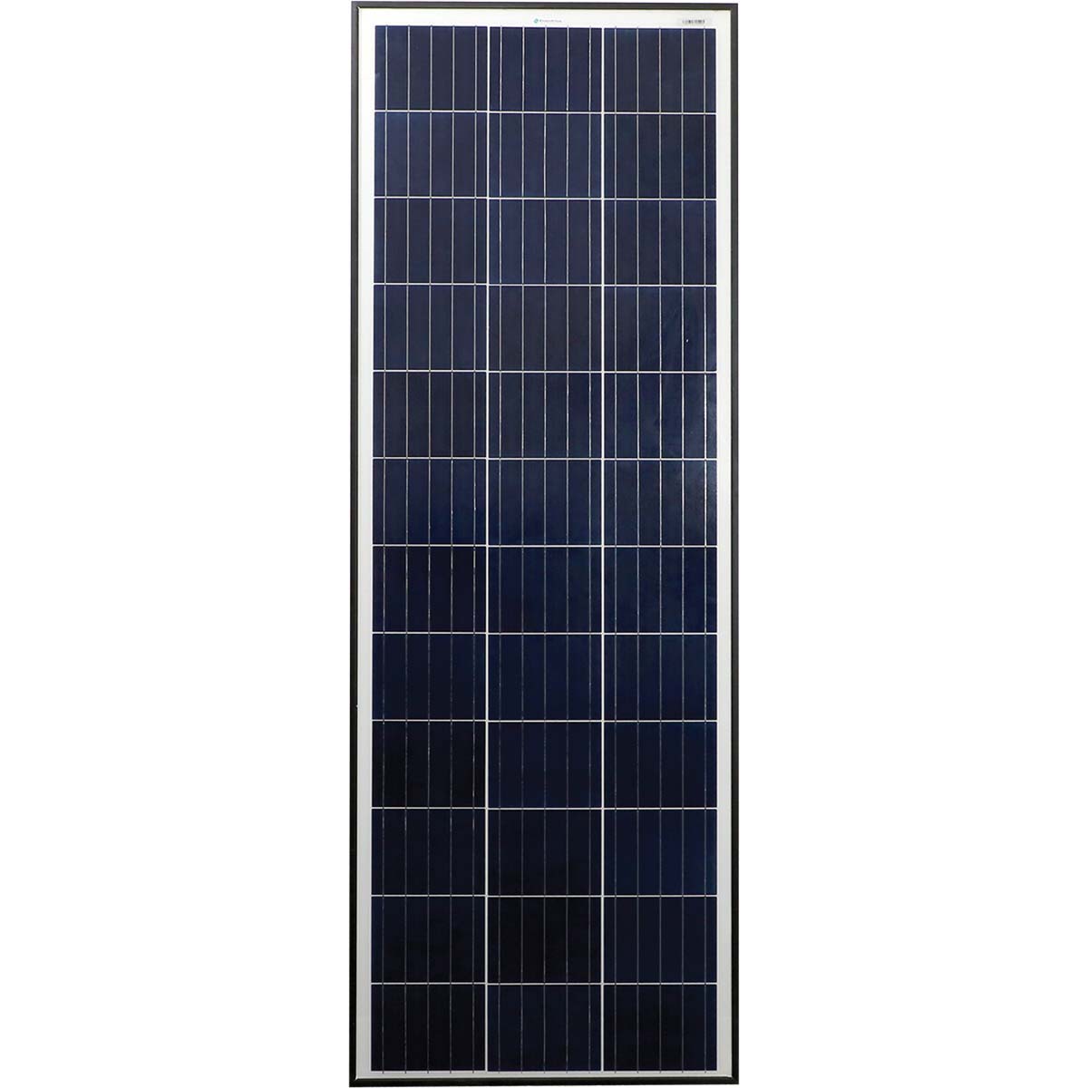 Enerdrive 120W Slim Poly Solar Panel Black