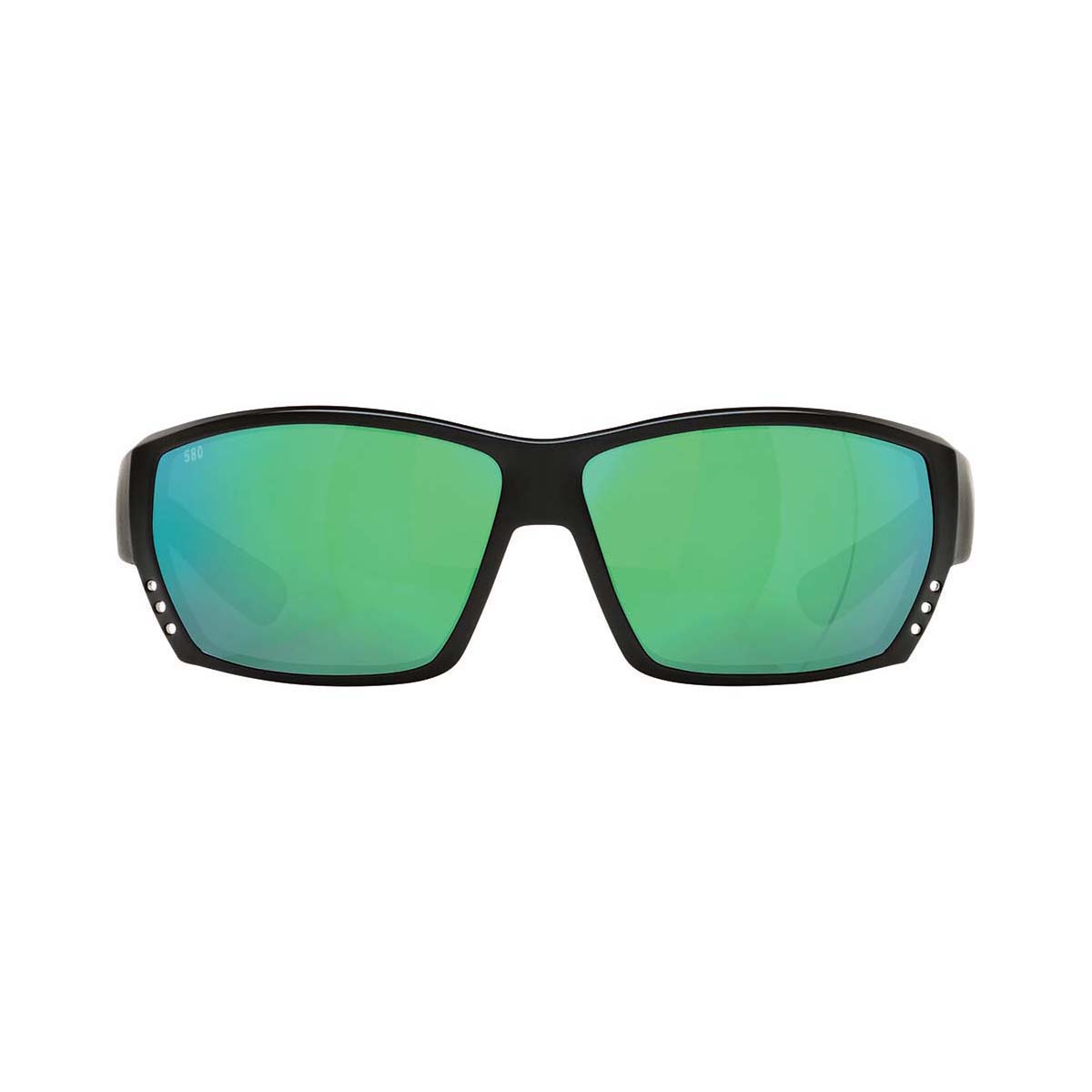 Costa Tuna Alley Men's Sunglasses Black with Green Lens