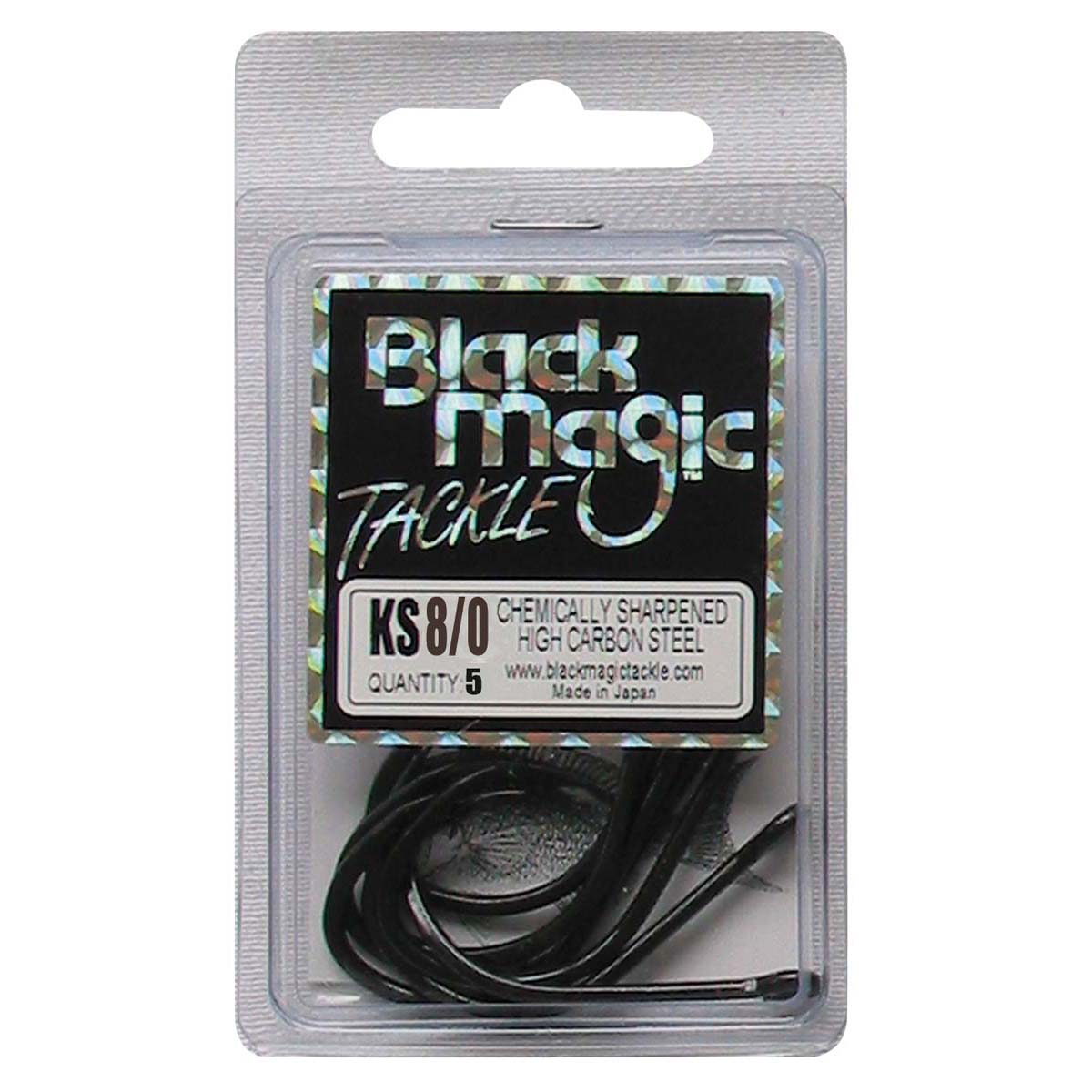 Black Magic KS Hooks 8 / 0 5 Pack