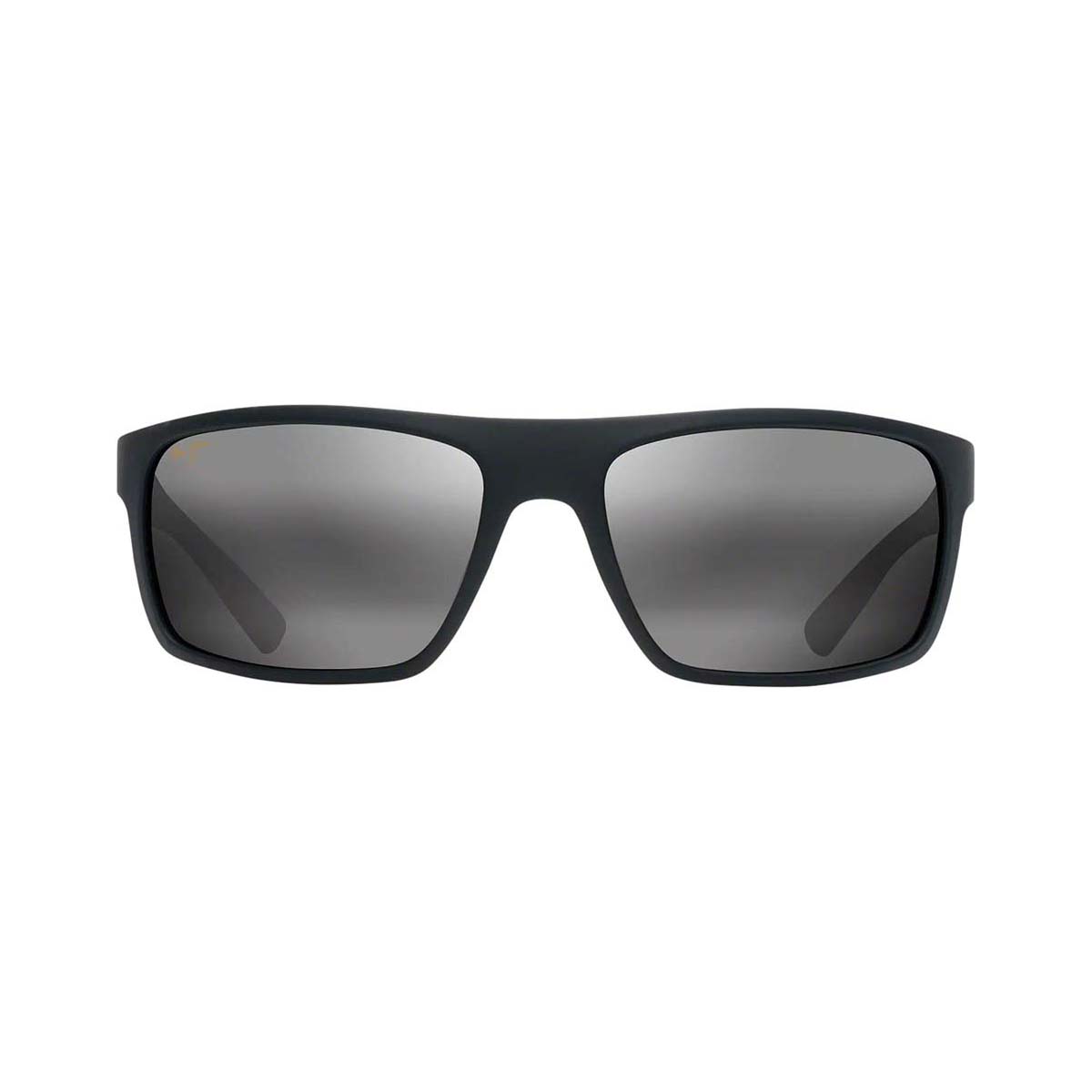 Maui Jim Men's Byron Bay Sunglasses Matte Black with Grey Lens