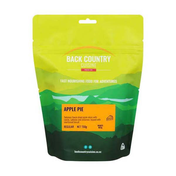 Back Country Cuisine Freeze Dried Apple Pie 2 Serves