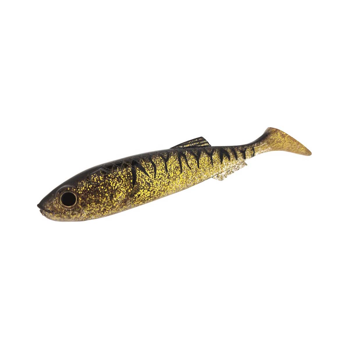 Molix RT Shad Soft Plastic Lure 7in Black Gold