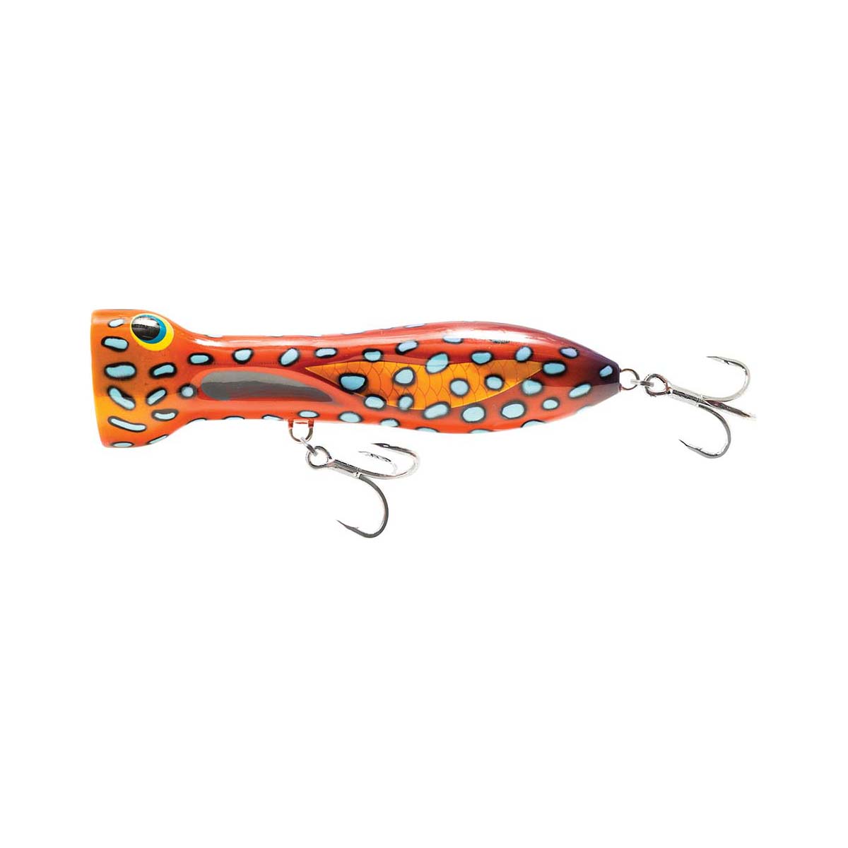 Nomad Chug Norris Surface Popper Lure 9.5cm Coral Trout