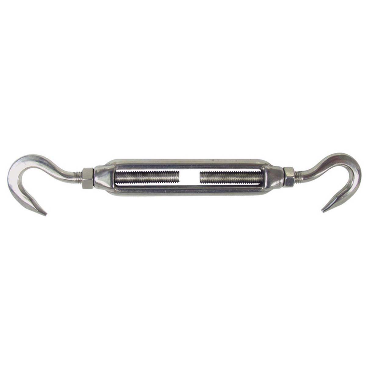 Blueline Stainless Turnbuckle Hook to Hook Open 5mm