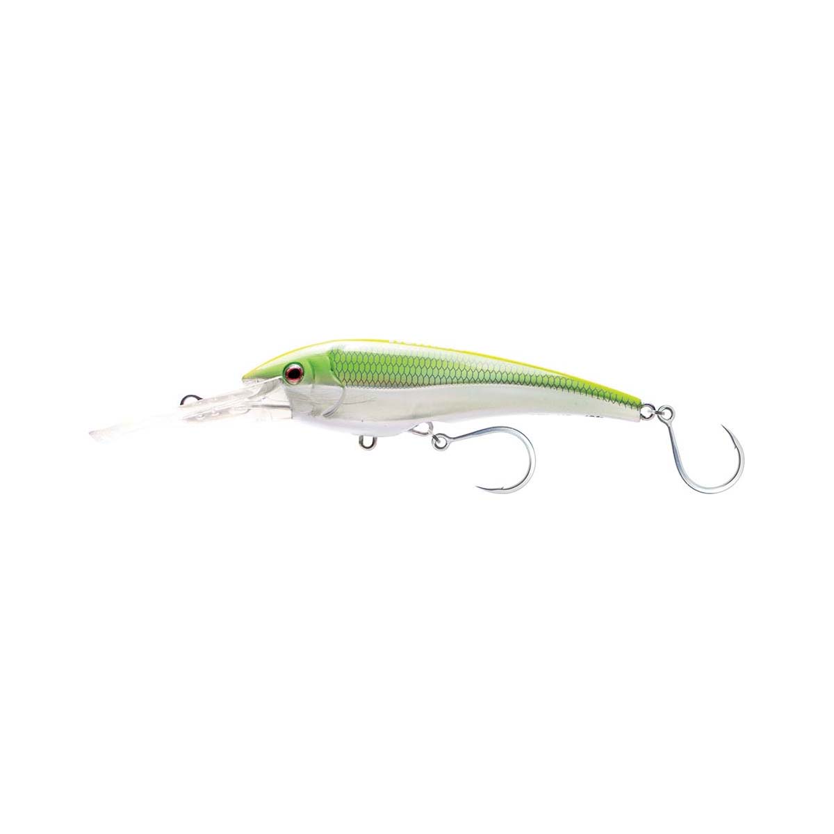 Nomad DTX Minnow Hard Body Lure 125mm Chartreuse Chrome @ Club BCF