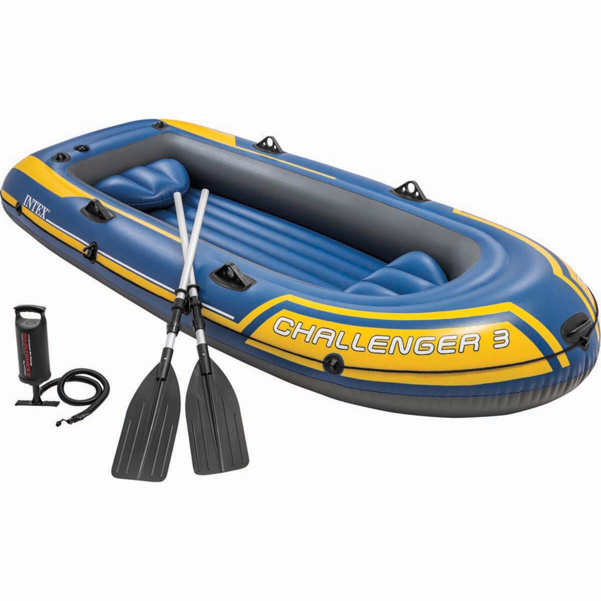 Intex Challenger Inflatable Boat 3 Person