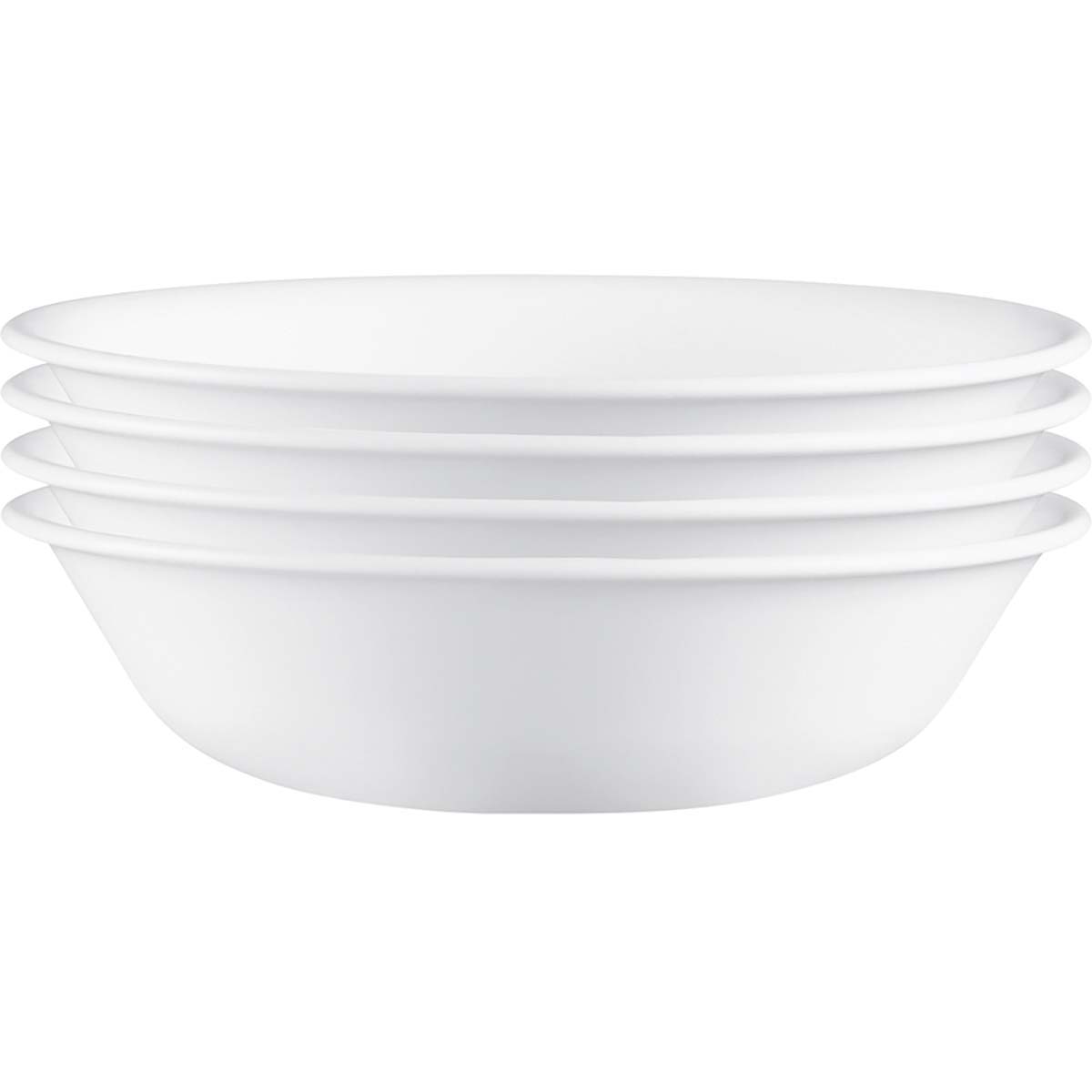 Corelle Soup/Cereal Bowl 523ml White 4 Pack