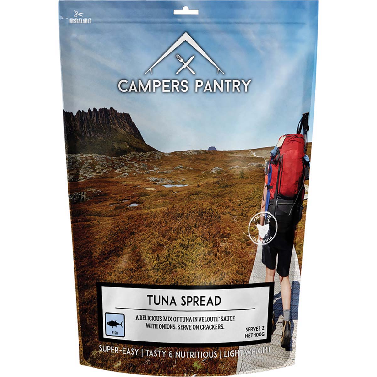Campers Pantry Freeze Dried Tuna Spread Double Serve