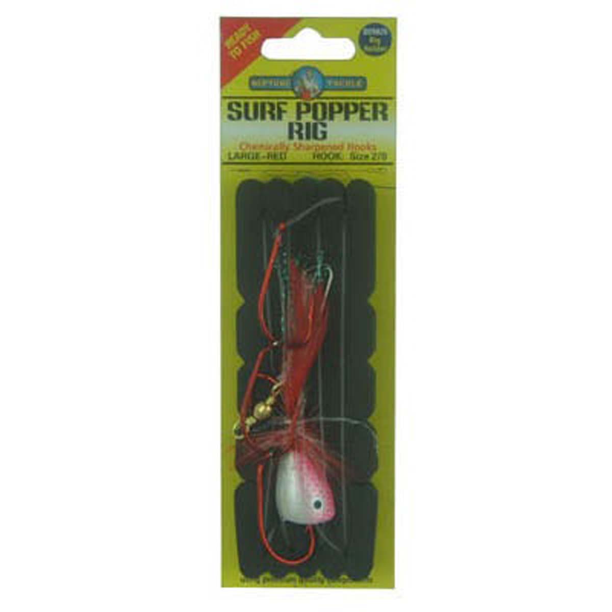 Neptune Surf Popper Rig Red Small