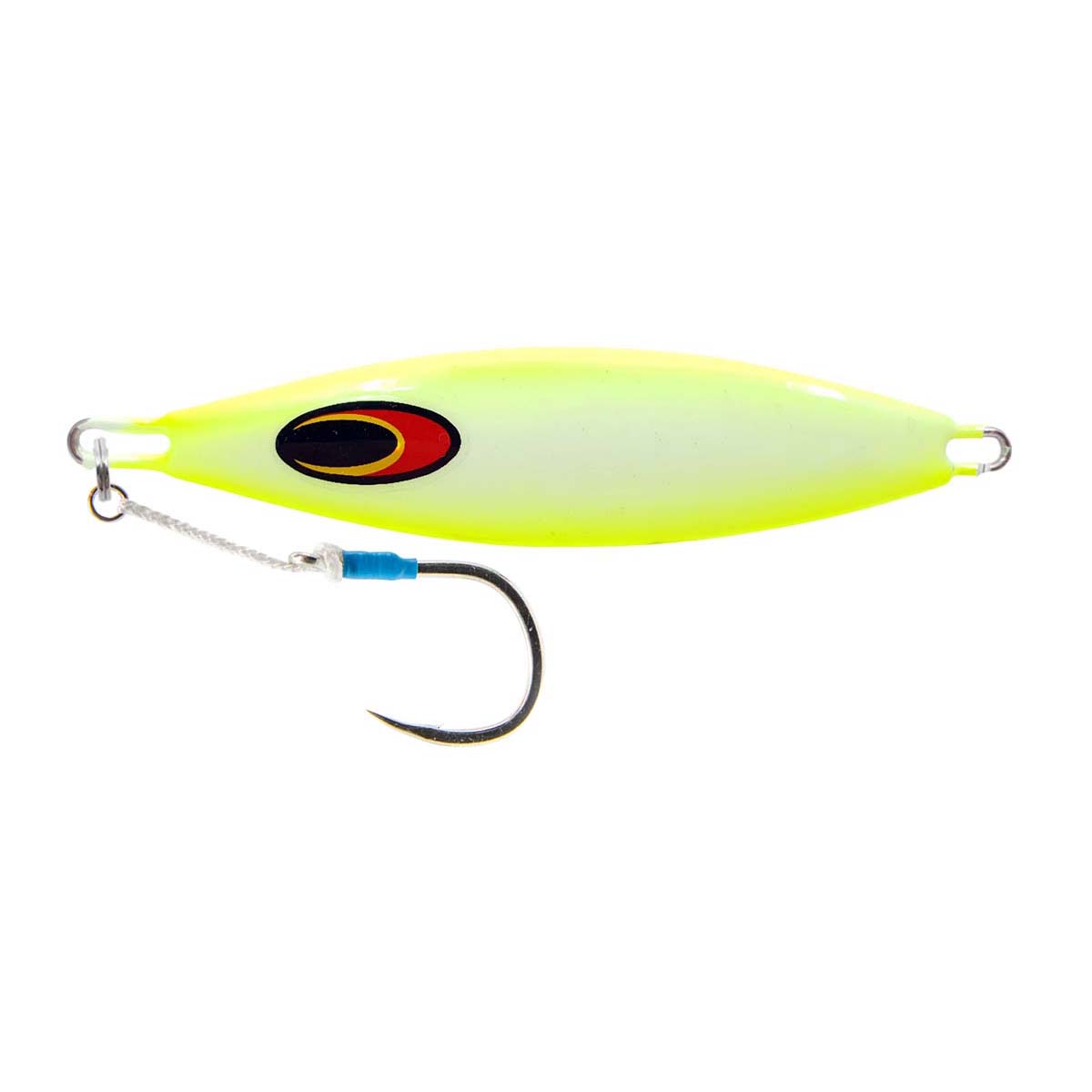 Nomad Buffalo Jig Lure 60g Chartreuse White Glow @ Club BCF