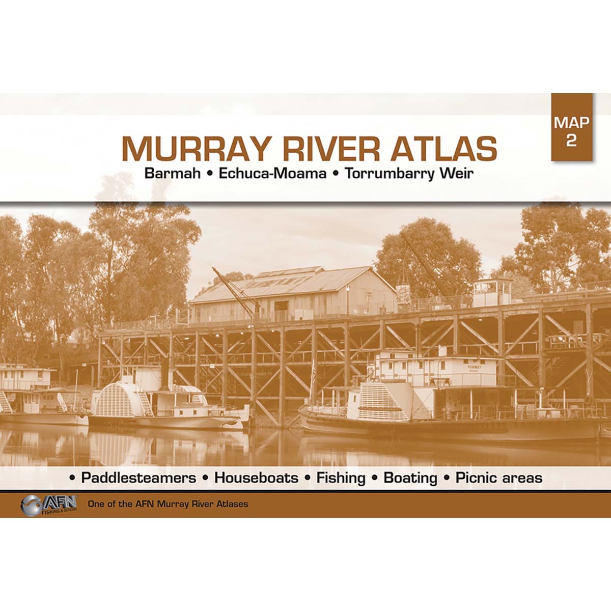 AFN Murray River Access Map 2 Barmah to Torrumbarry Weir