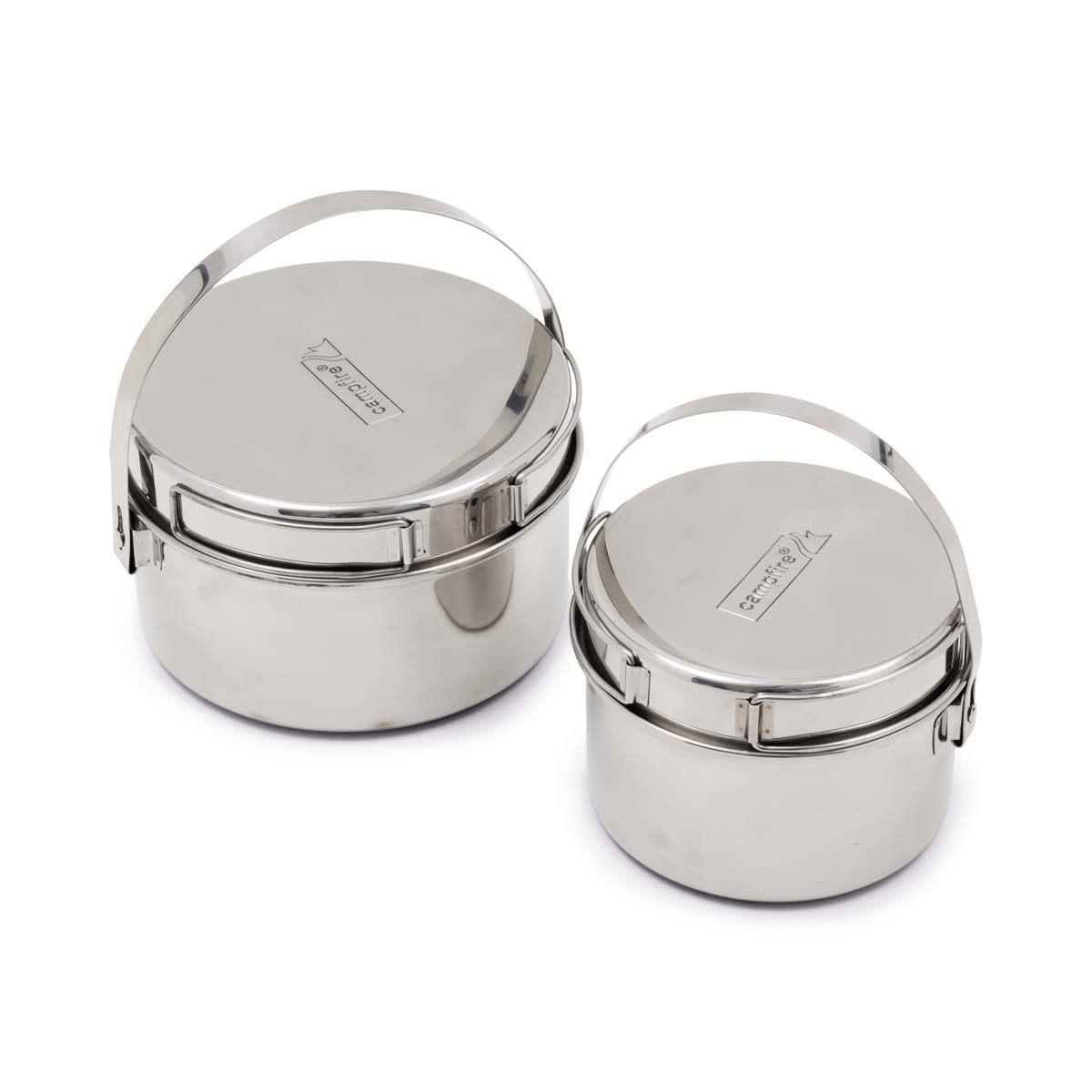 Campfire 4 Piece Stainless Steel Pots