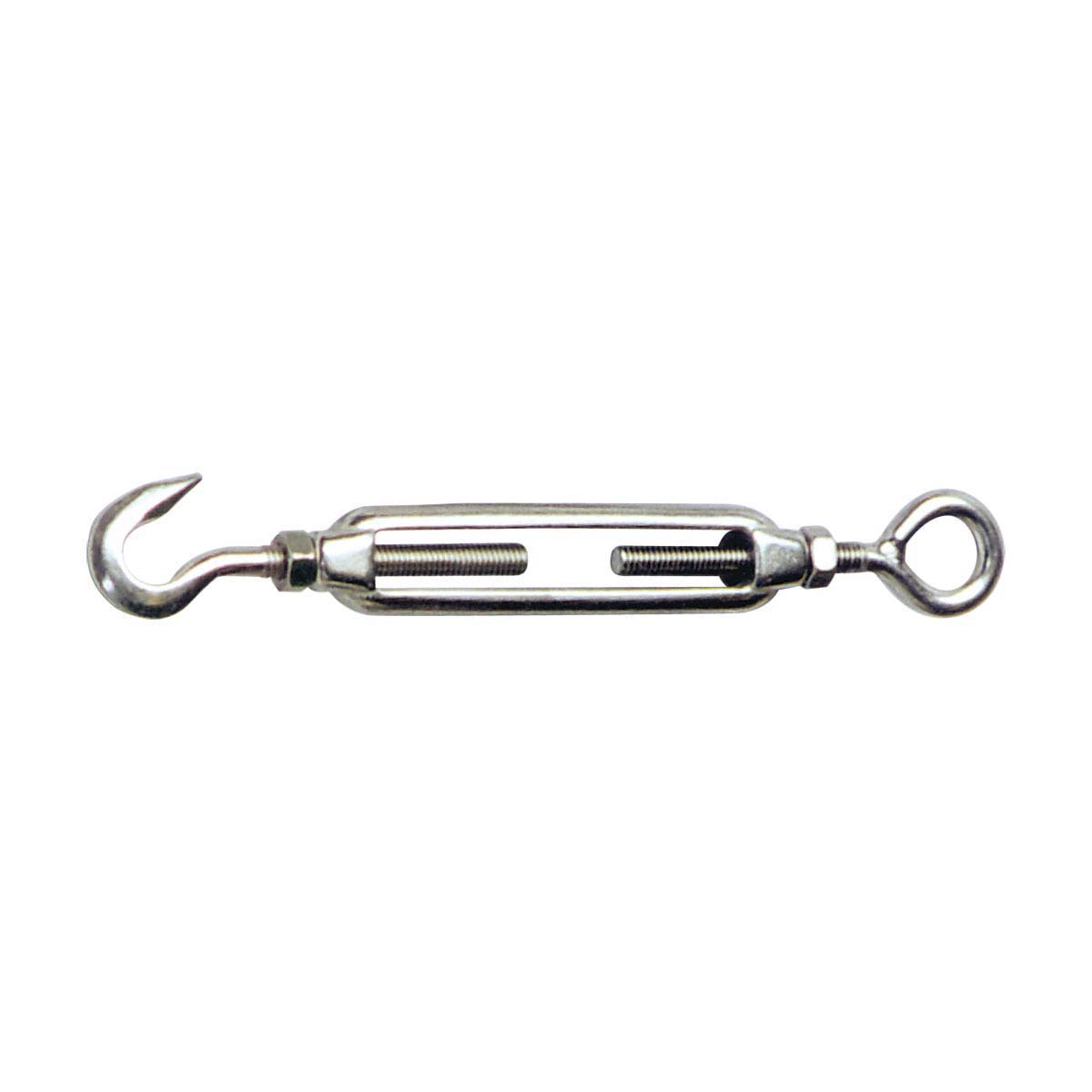 BLA 316 Stainless Steel Hook and Eye Open Body Turnbuckle M12
