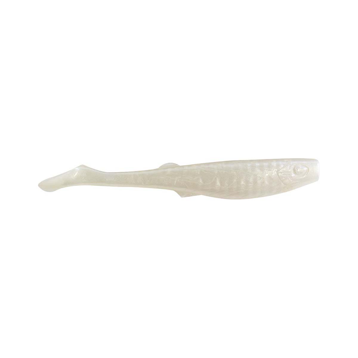 Berkley Gulp! Paddletail Shad Soft Plastic Lure 3in Pearl White