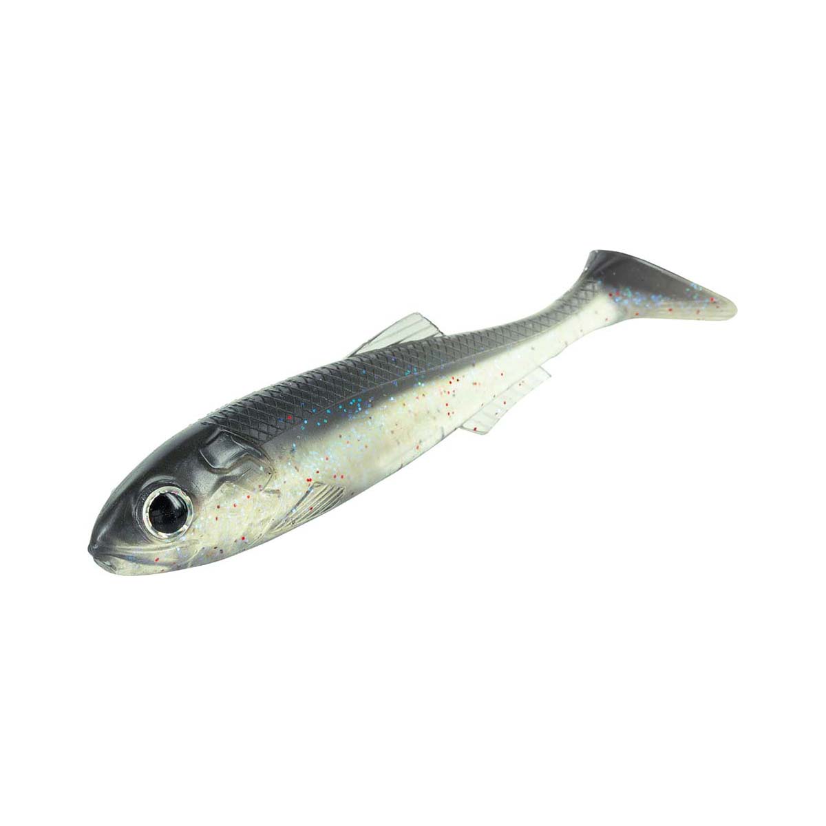 Molix RT Shad Soft Plastic Lure 7in UV Clear Mullet Flake