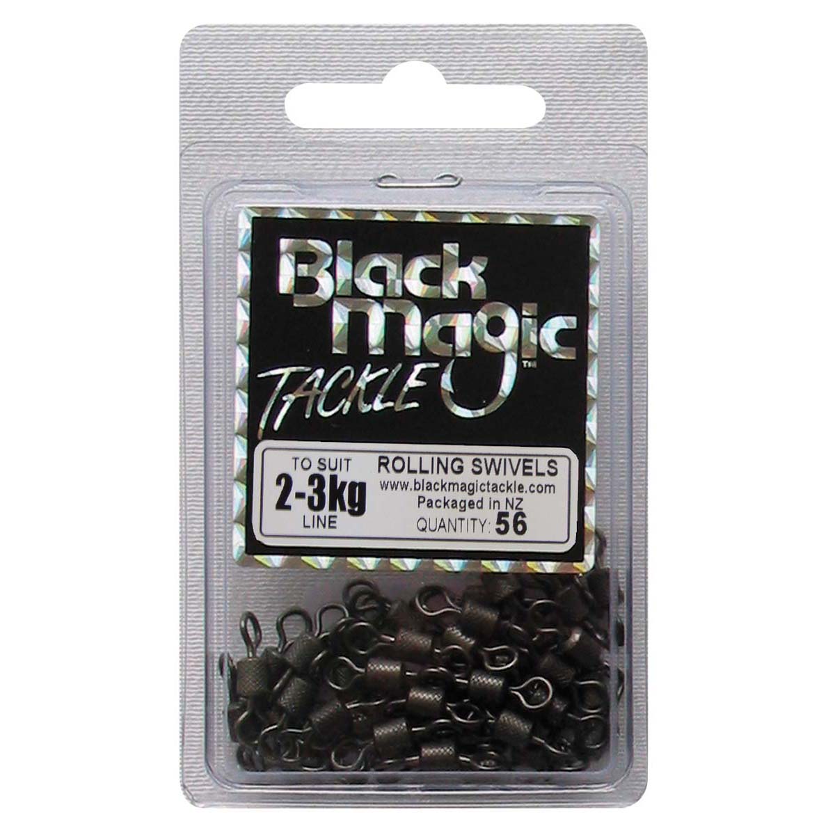 Black Magic Rolling Swivel 56 Pack