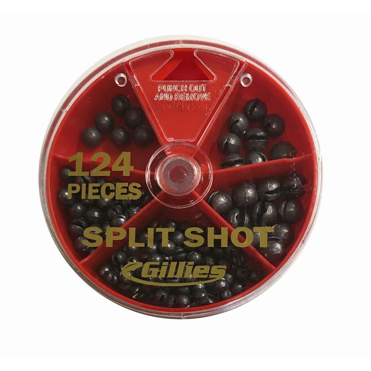 Gillies Split Shot Sinker - Dial Pack