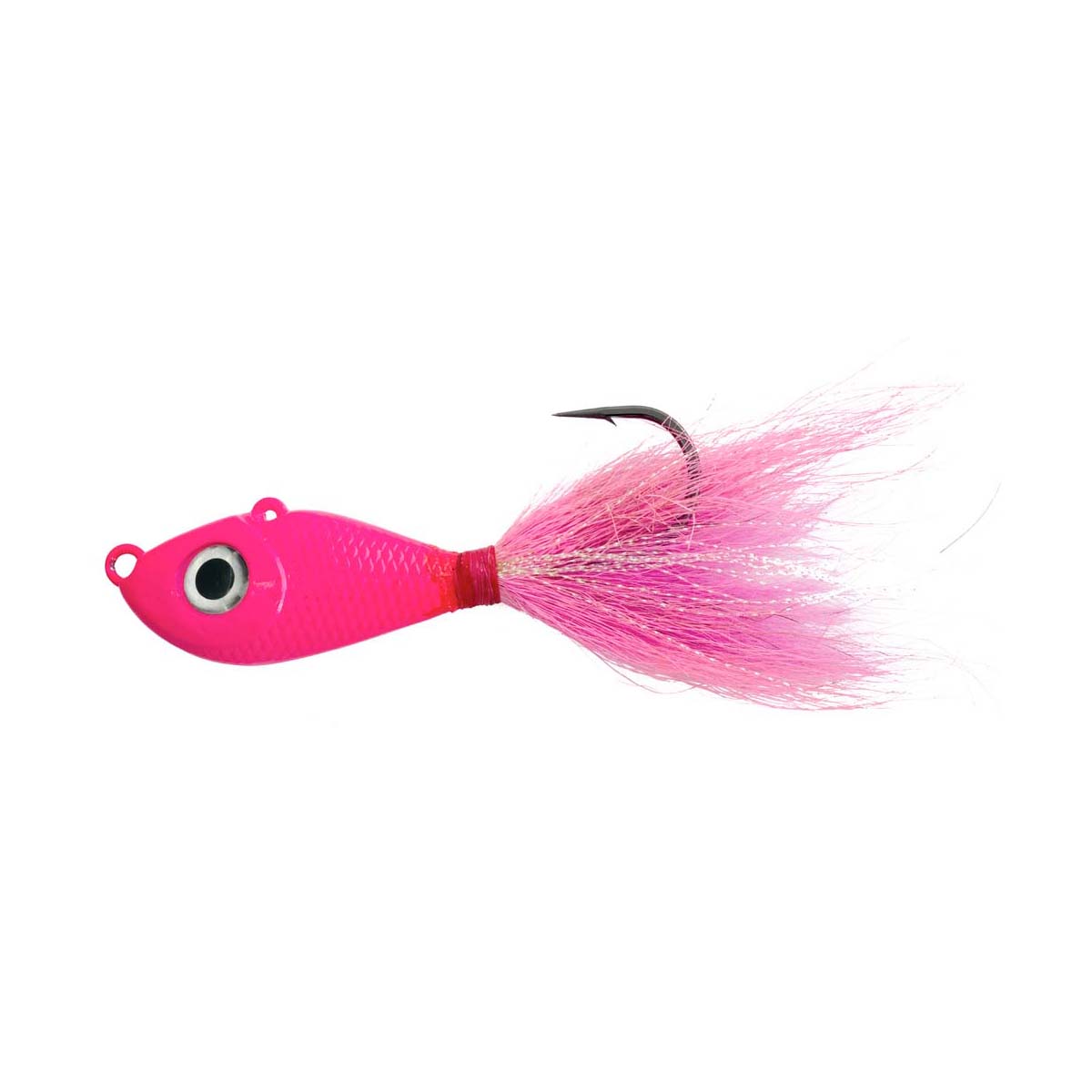 Mustad Big Eye Bucktail Jig Lure 8oz Pink