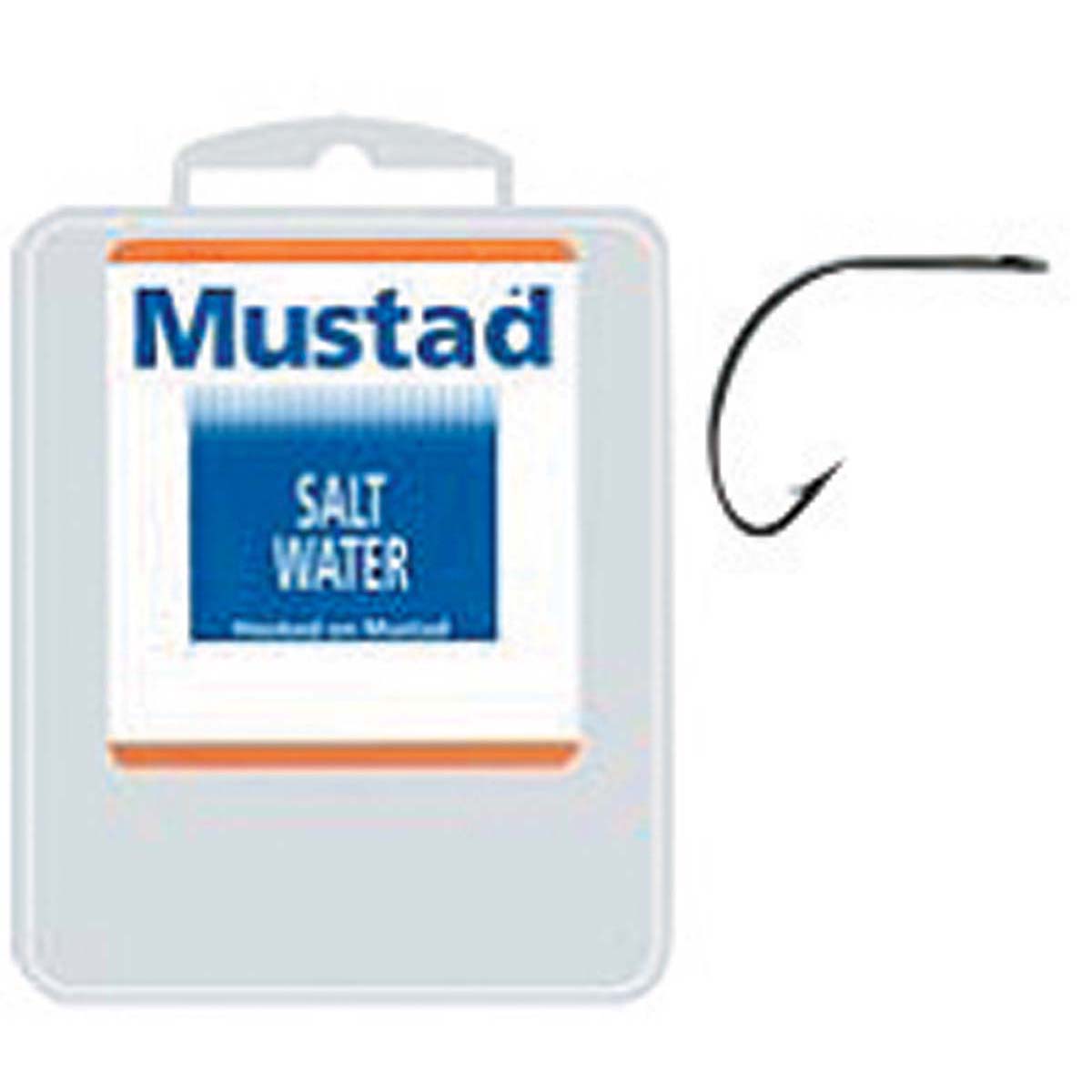 Mustad Hollow Point Wide Gap Hooks 1 / 0 25 Pack