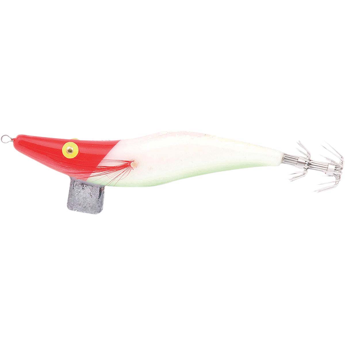 Neptune Smoothie Squid Jig Lure 3.5 White Red