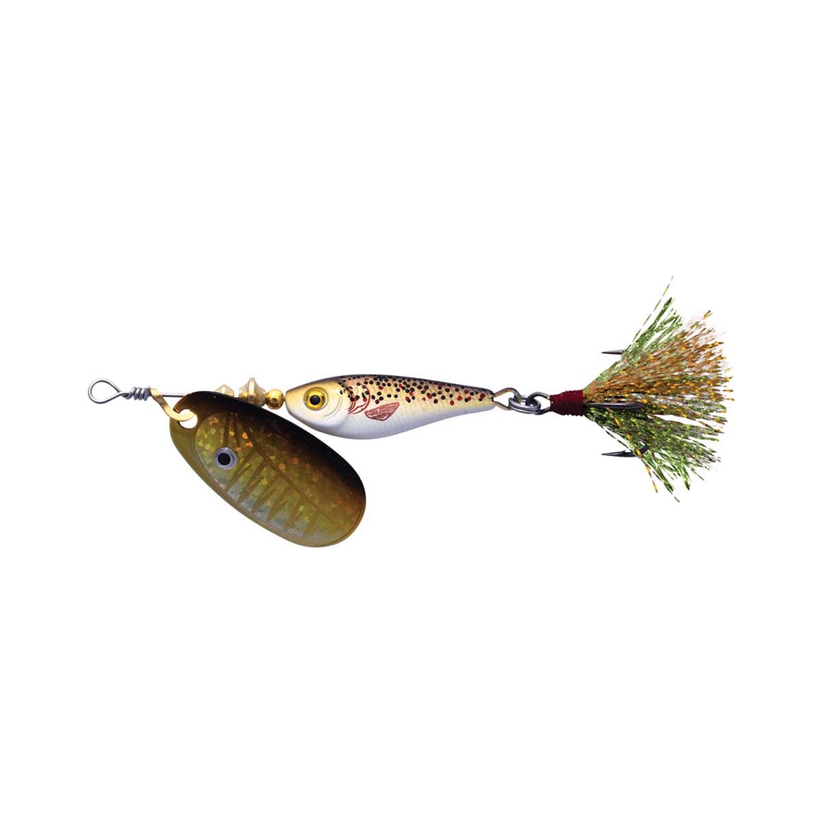 Black Magic Spinmax Spinner Lure 9.3g Baby Brown
