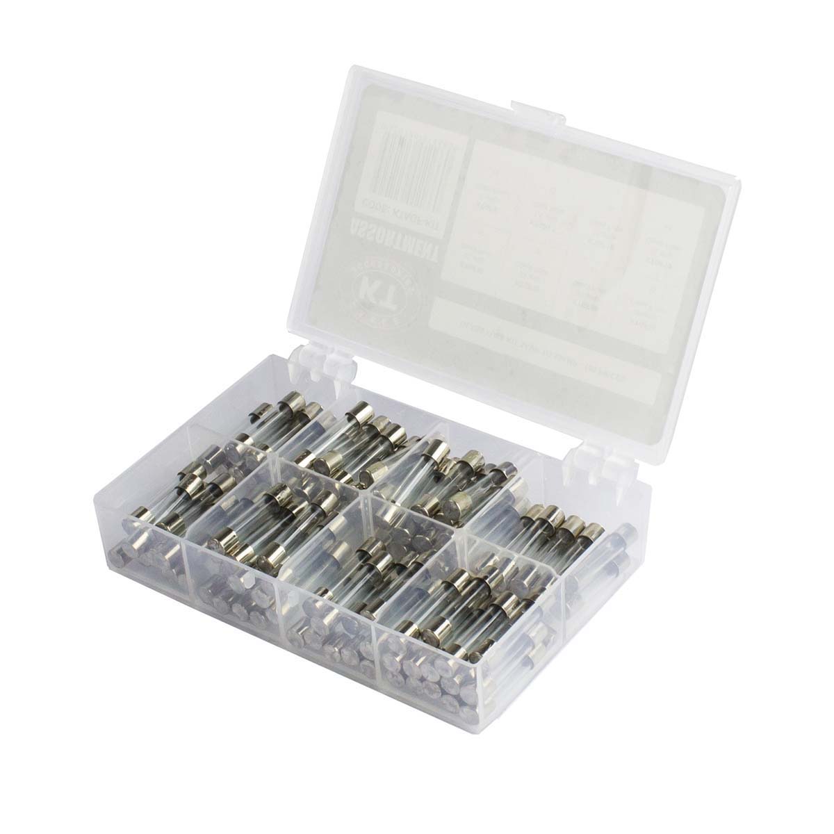 KT Cables Glass Fuse Kit, Assorted, 100 Pieces