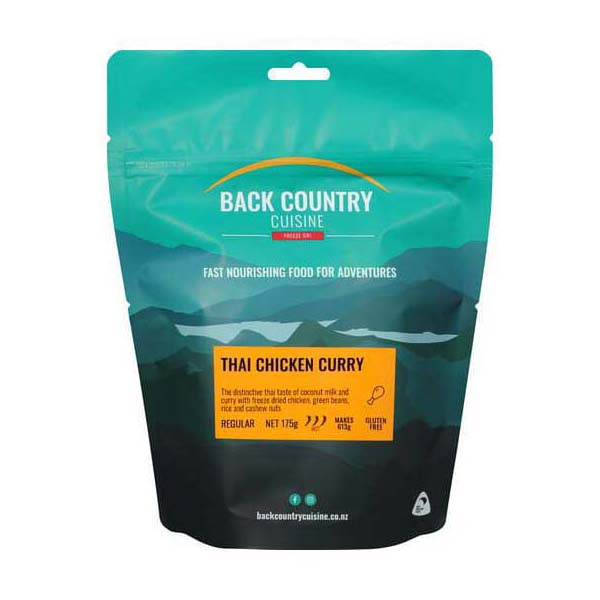 Back Country Cuisine Freeze Dried Thai Chicken 2 Serves
