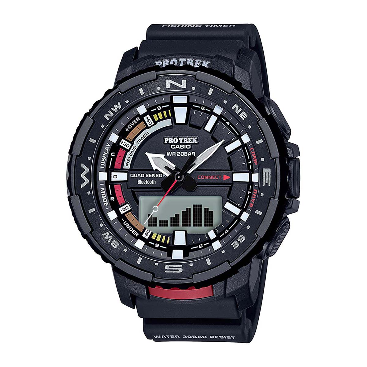 Casio Protrek PRT-B70 Marine Watch Black