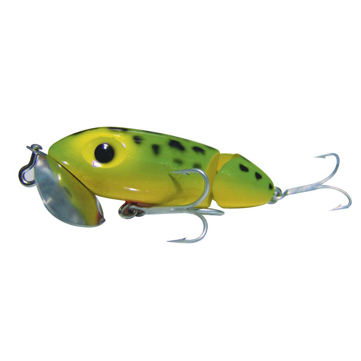Arbogast Jitterbug Jointed Surface Lure 6.35cm Frog