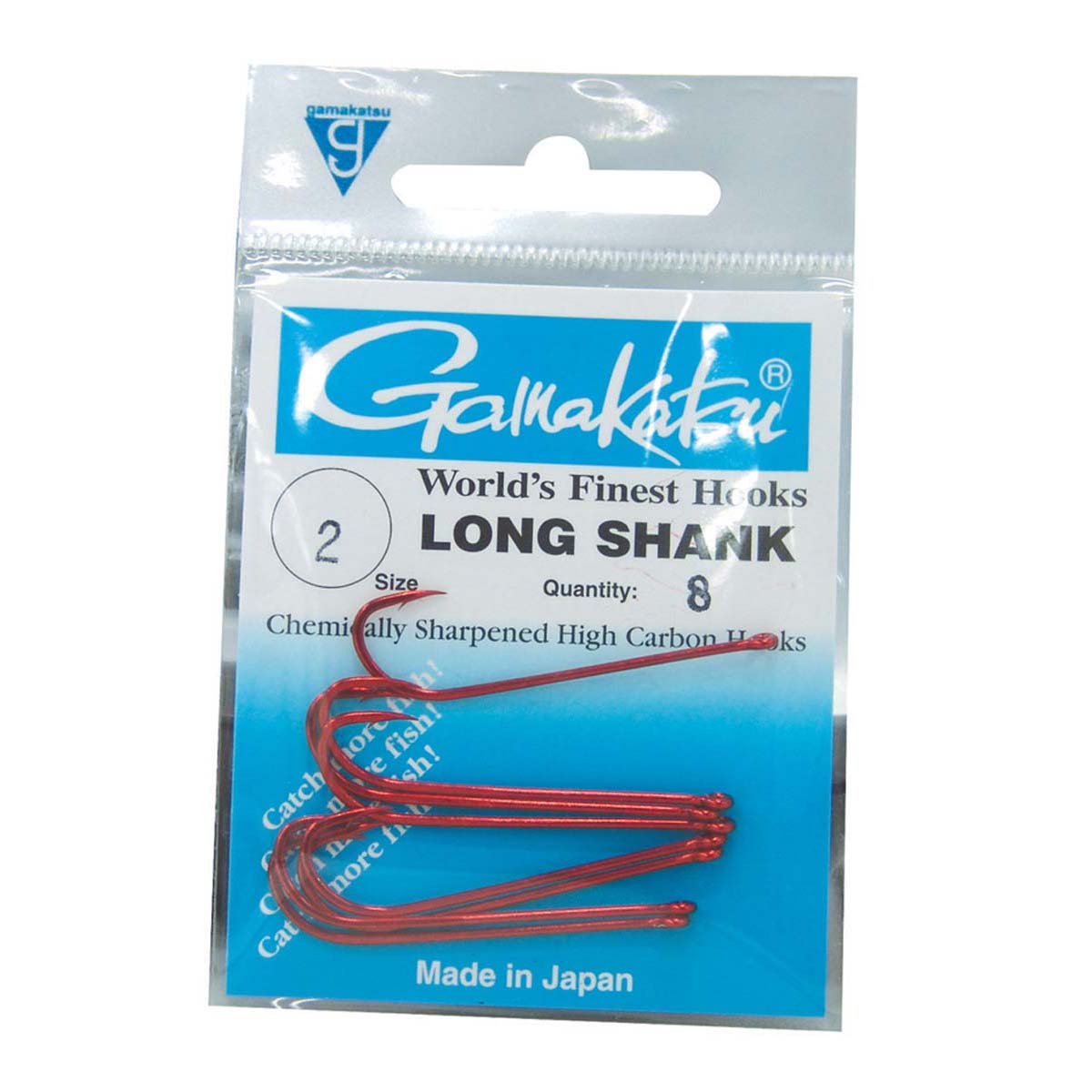 Gamakatsu Long Shank Hooks 8 9 Pack