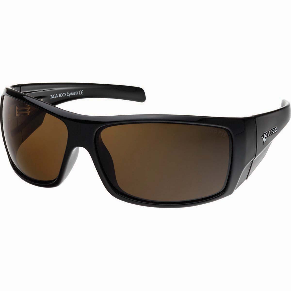 MAKO Indestructible Polarised Sunglasses with Brown Lens