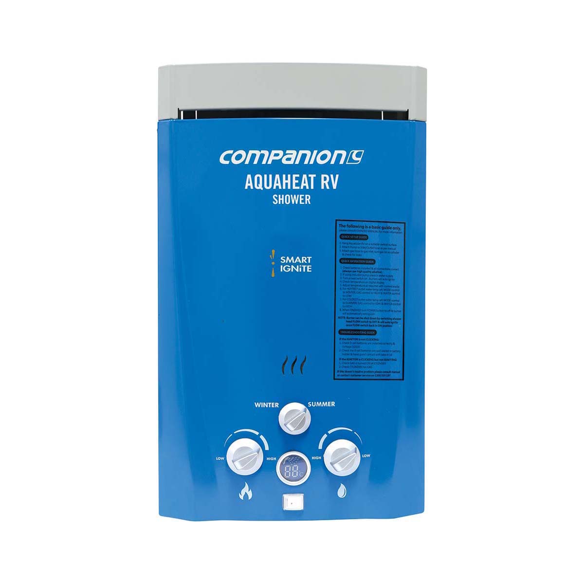 Companion Aquaheat Blue RV Water Heater