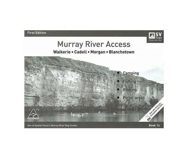 AFN Murray River Access Map 14 Waikerie to Blanchetown