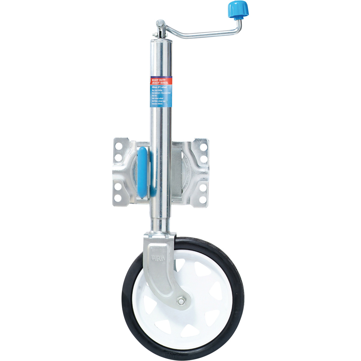 ARK Premium Swing 10in Single Jockey Wheel - Clamp