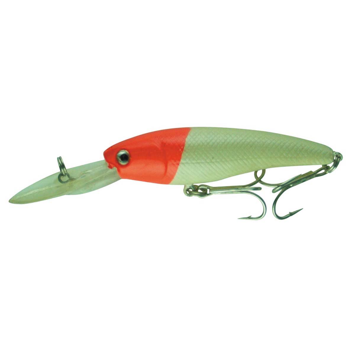 Neptune Mighty Minnow Hard Body Lure 65mm Red Head