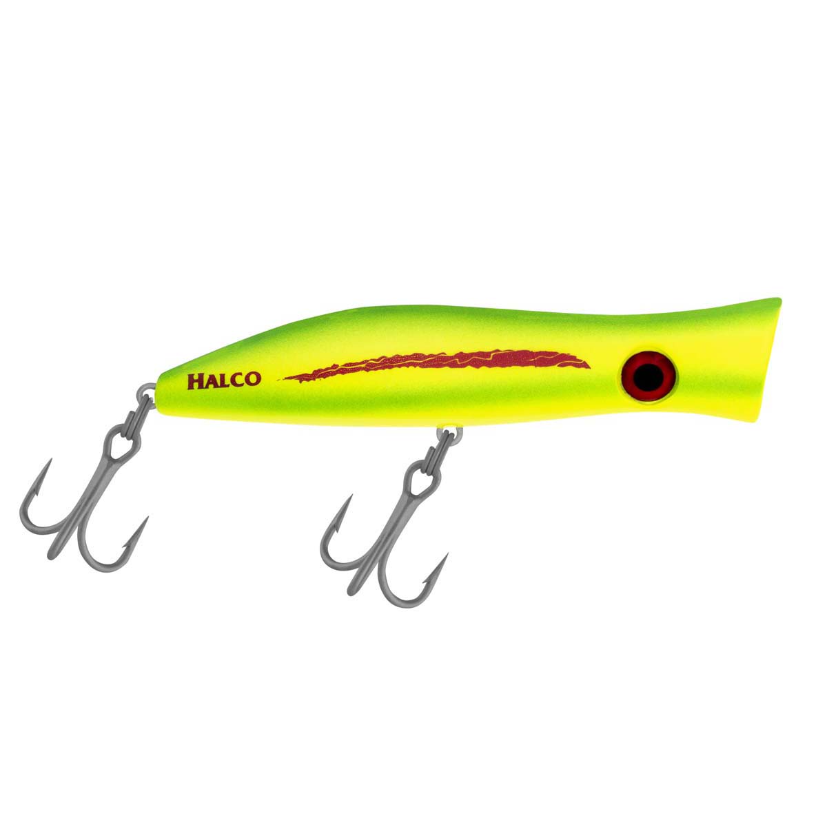 Halco Roosta Popper Surface Lure 135mm Lumo