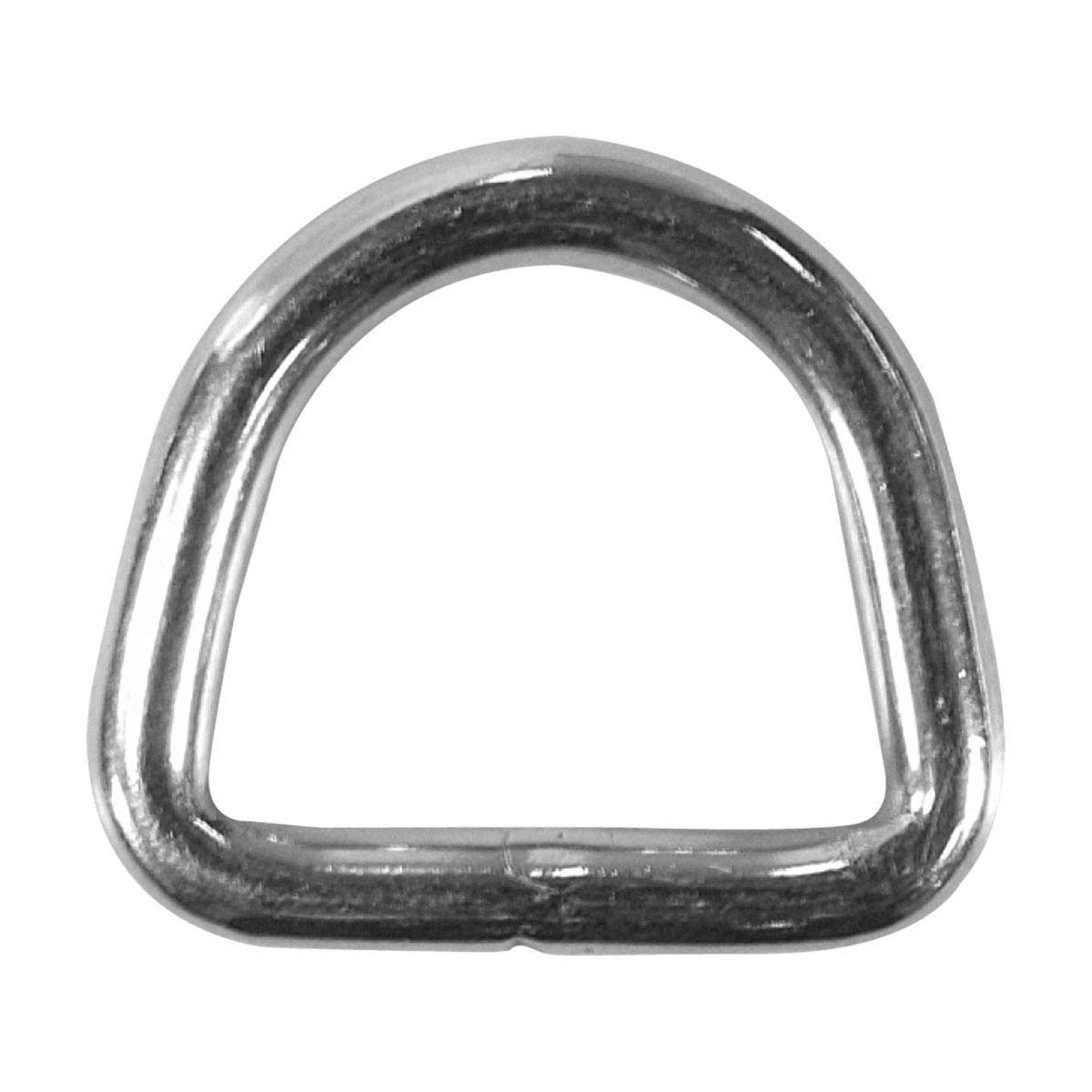 BLA 304 Stainless Steel D Ring 4mm x 25mm