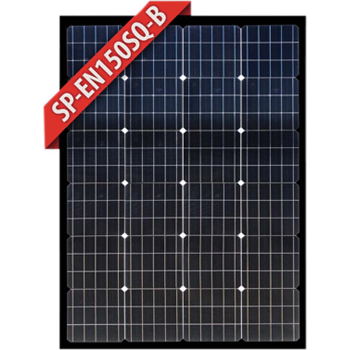 Enerdrive 150W Mono Solar Panel Black