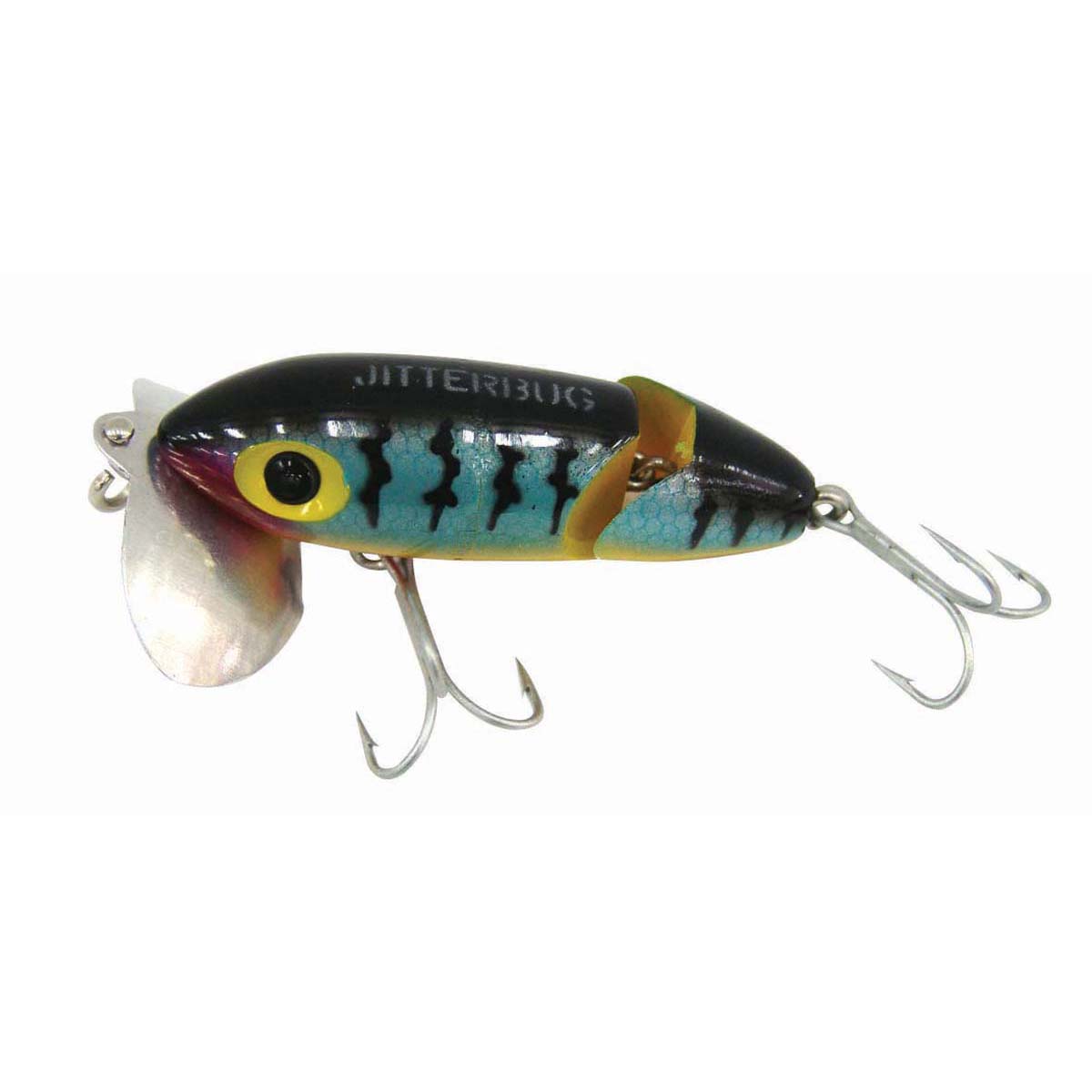 Arbogast Jitterbug Jointed Surface Lure 6.35cm Perch