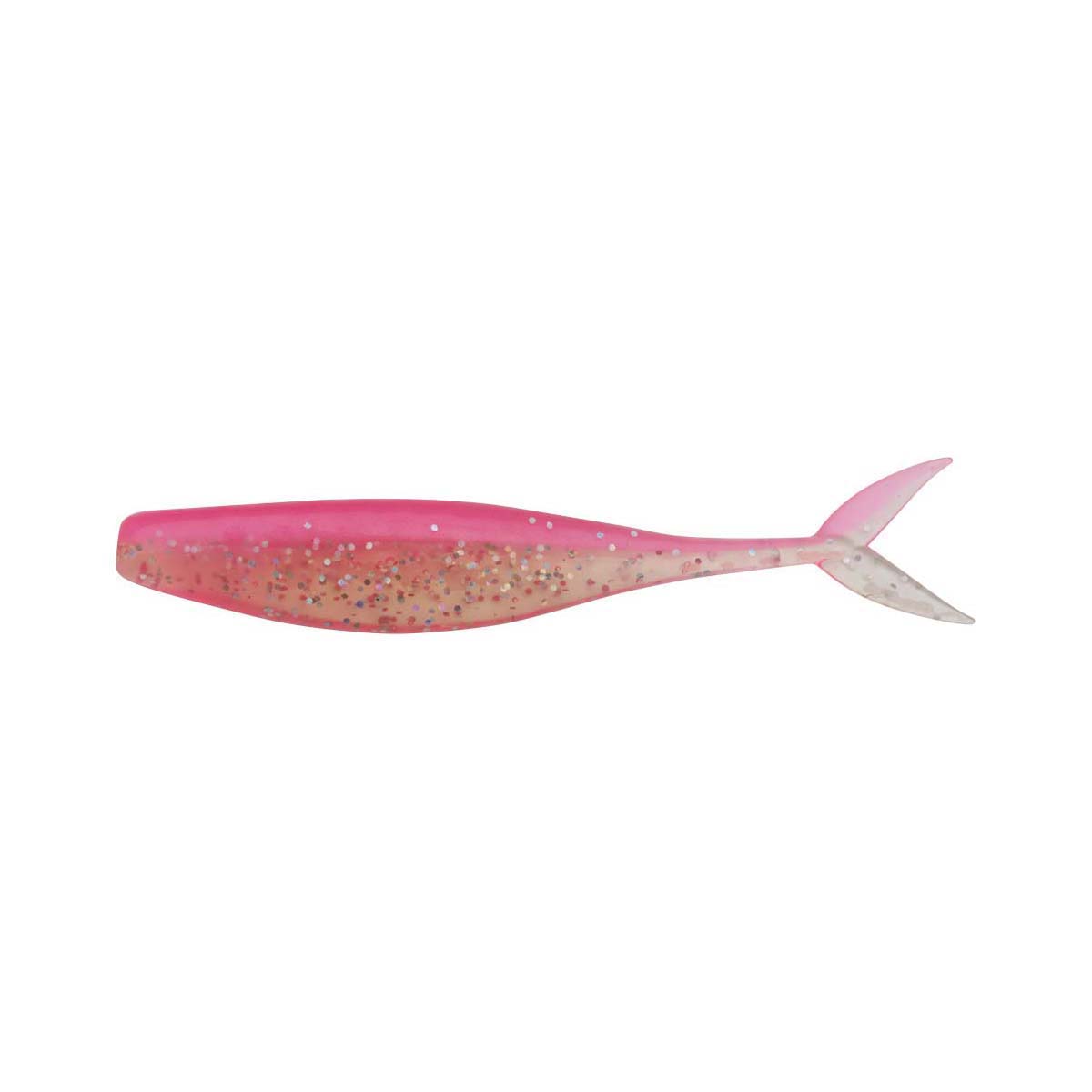 Berkley Powerbait Forktail Minnow Soft Plastic Lure 3.5in Pink Glitter