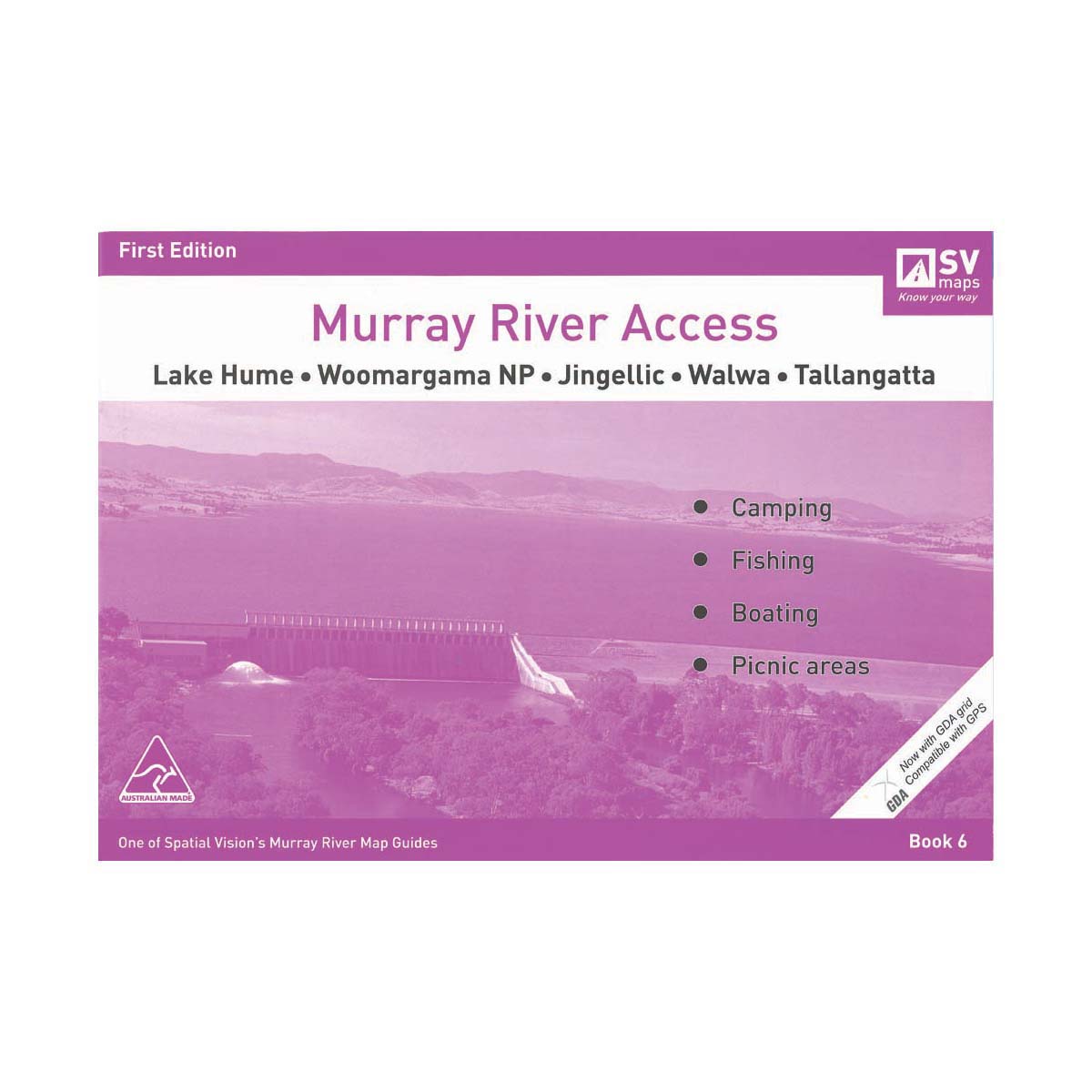 AFN Murray River Access Map 6 Lake Hume to Tallangatta