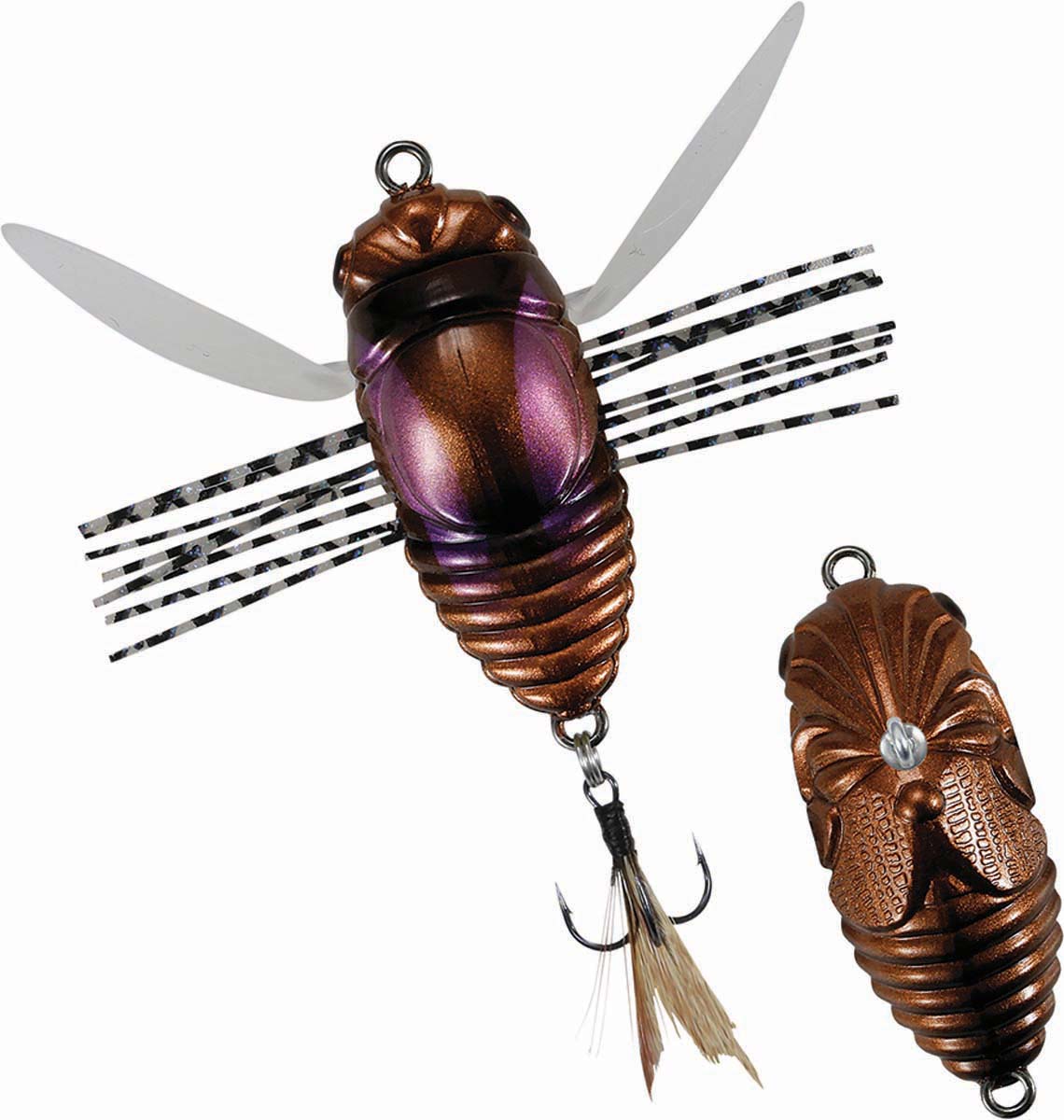 Duo Realis Shinmushi Cicada Surface Lure 4cm Beetle