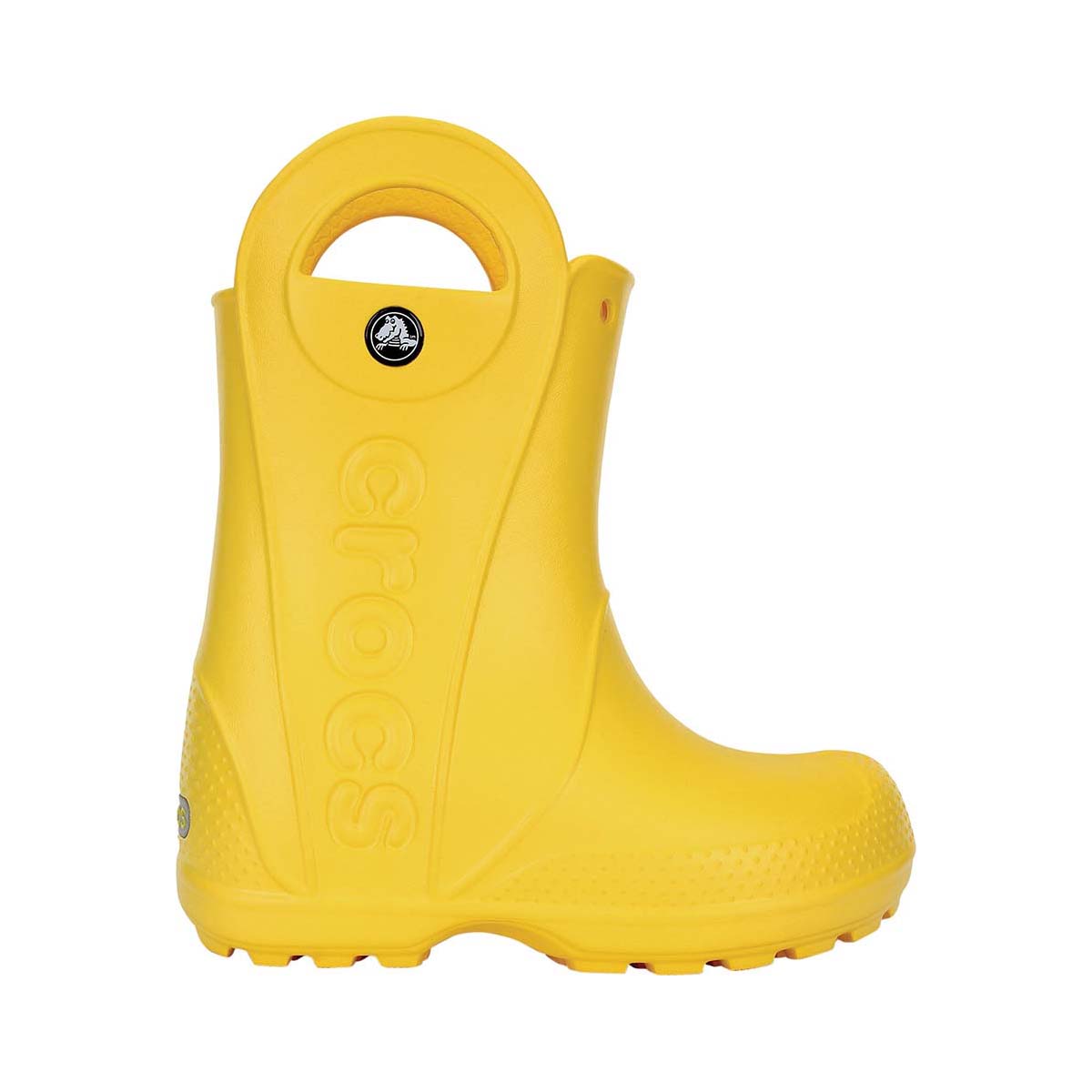 Crocs Kids' Handle It Rainboots Yellow J3