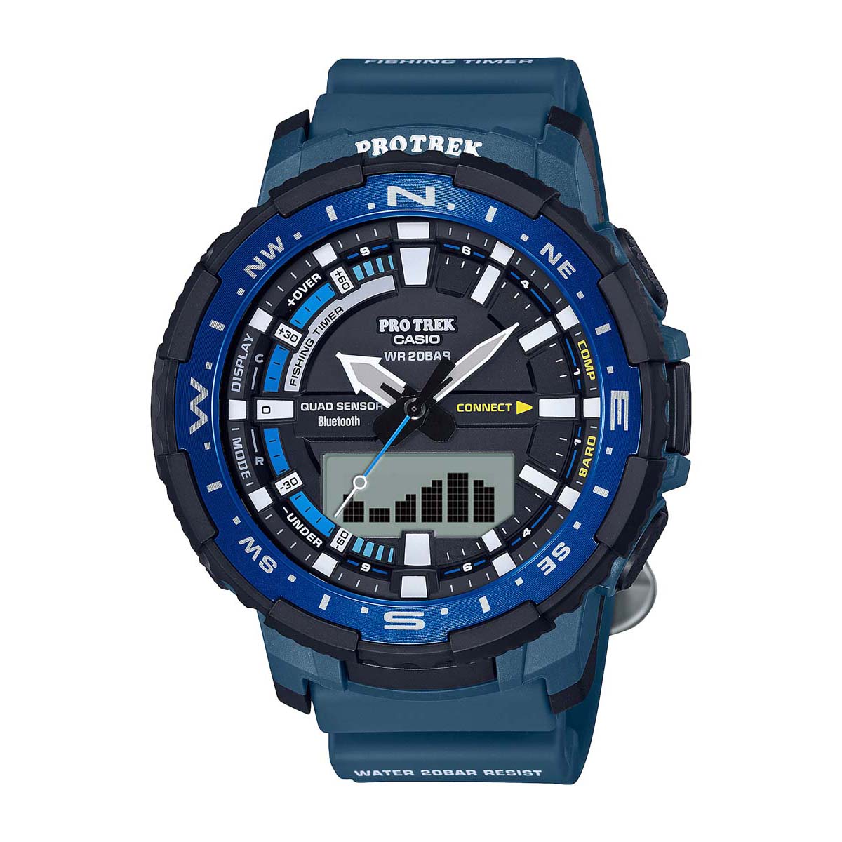Casio Protrek PRT-B70 Marine Watch Blue