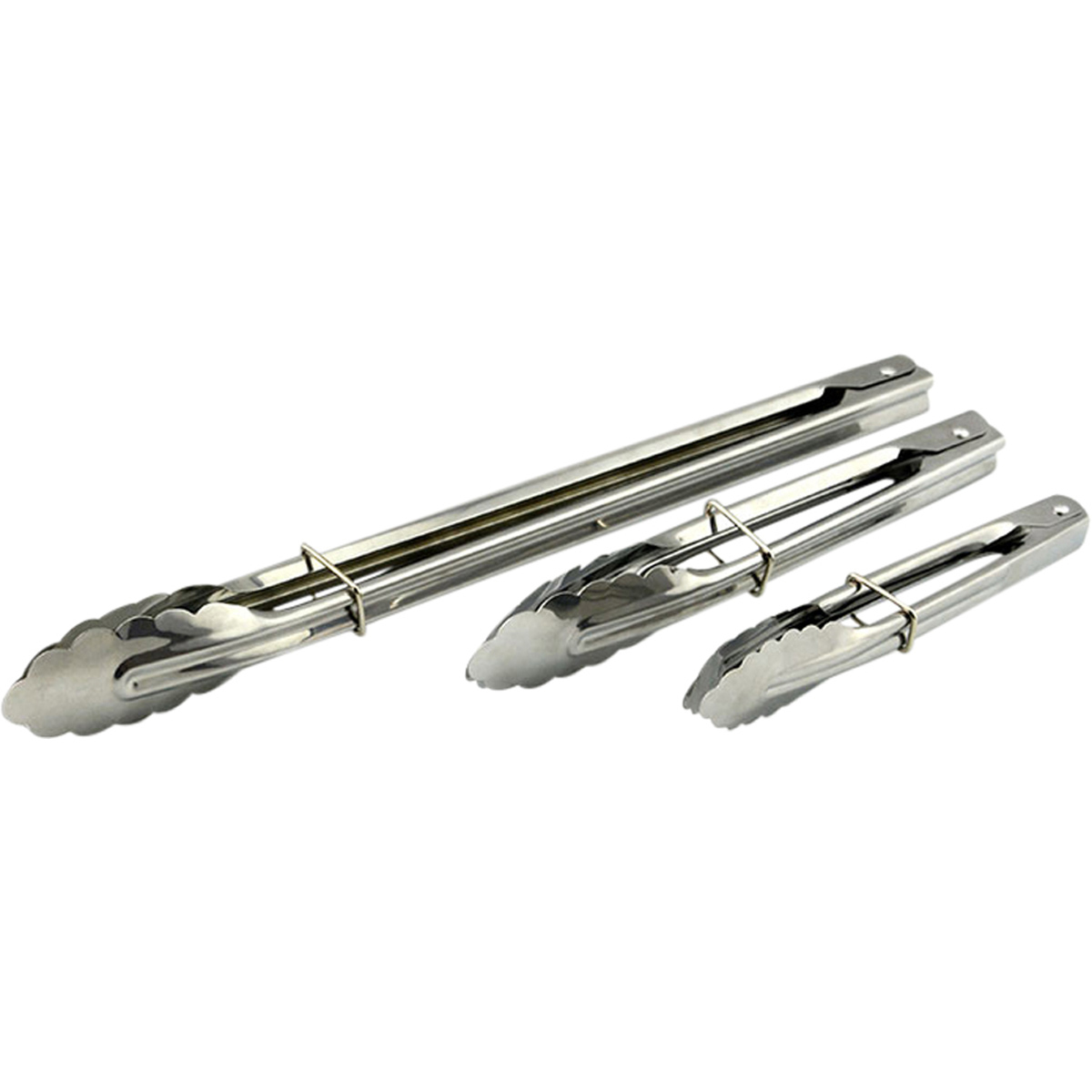 Stainless Steel Tong Set 3 Piece