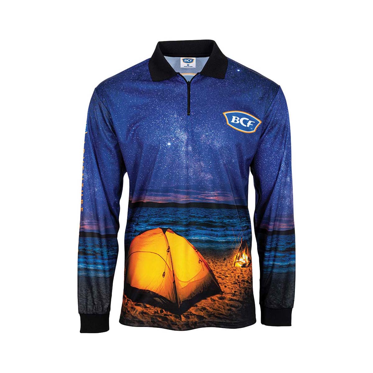 BCF Men's Milky Way Sublimated Polo Navy M
