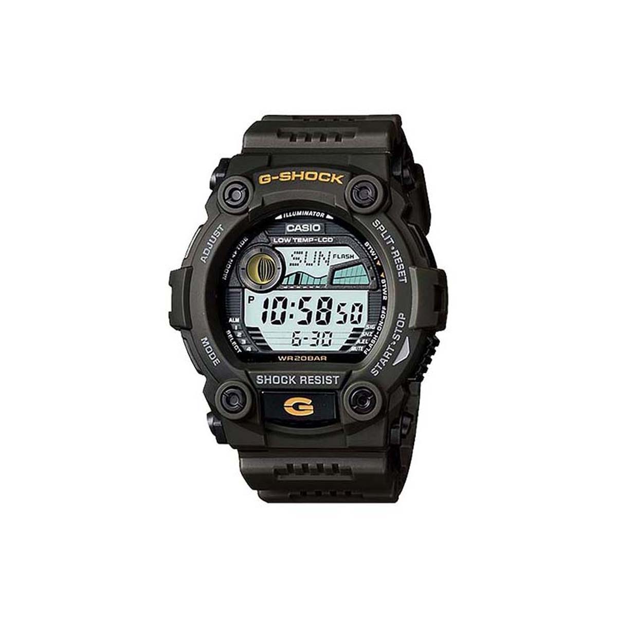 Casio G-Shock Tide G7900 Marine Watch Green